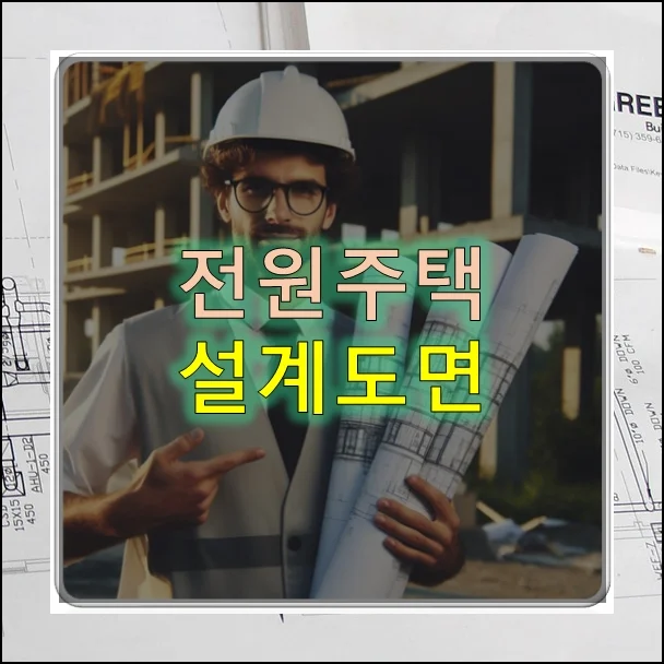 전원주택 설계도면 다운로드 및 3D도면 함께 보기