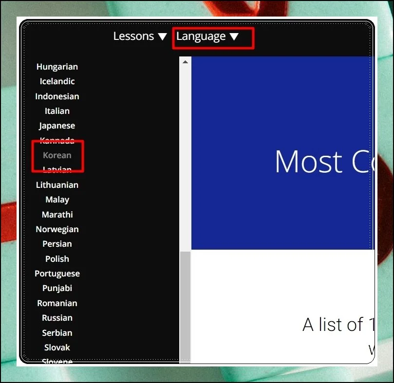(4) 맞춤 설정으로 시작하는 체계적 학습