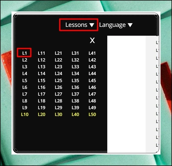 (4) 맞춤 설정으로 시작하는 체계적 학습
