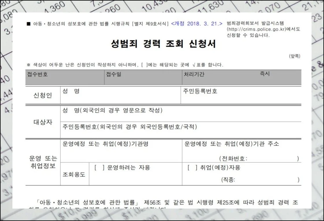 시작 전 챙겨야 할 서류 목록 | 가장 먼저 해야 할 일은 경찰서 접수용 신청서를 갖추는 것입니다.